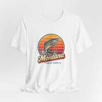 Montana Trout Leaping Tee