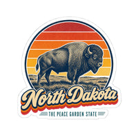 North Dakota Bison Sticker