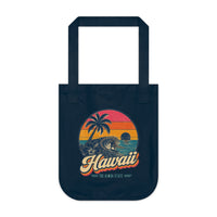 Hawaii Retro Sunset Tote Bag