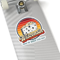 Wisconsin Cheese Wedge Sticker