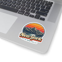 New York Adirondack Peaks Sticker
