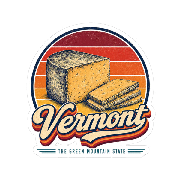 Vermont Cheddar Cheese Sticker