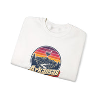 Arkansas Retro Sunset Sweatshirt