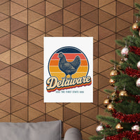 Delaware Blue Hen Poster