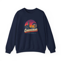 Connecticut Retro Sunset Sweatshirt