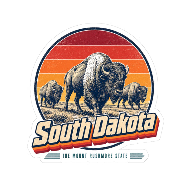 South Dakota Bison Herd Sticker