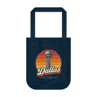 Dallas Retro Sunset Tote Bag
