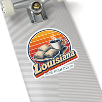 Louisiana Beignets And Chicory Coffee Sticker