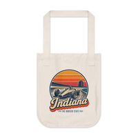 Indiana Vintage Open Wheel Race Car Tote Bag