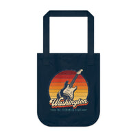 Washington Grunge Guitar Tote Bag