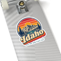 Idaho Sawtooth Mountains Sticker