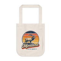 Montana Bull Elk Tote Bag
