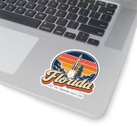 Florida Cape Canaveral Rocket Launch Sticker