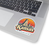 Kansas Monument Rocks Sticker