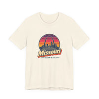 Missouri Retro Sunset Tee