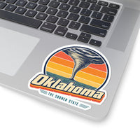 Oklahoma Tornado On The Plains Sticker