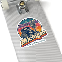 Michigan Detroit Soul Records Sticker