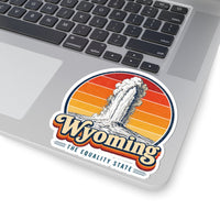 Wyoming Old Faithful Geyser Sticker