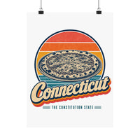 Connecticut New Haven Pizza Poster