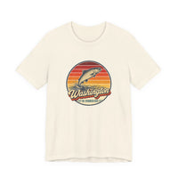 Washington Leaping Salmon Tee