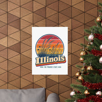 Illinois Tall Prairie Grass Poster