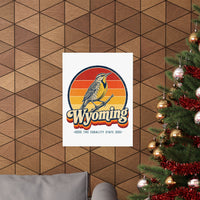 Wyoming Western Meadowlark Poster