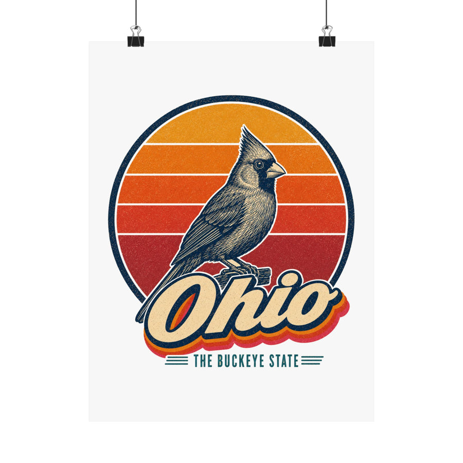 Ohio Cardinal Poster