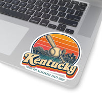 Kentucky Louisville Style Baseball Bat Sticker