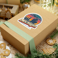 Michigan Mitten State Shape Sticker
