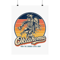 Oklahoma Powwow Regalia Poster
