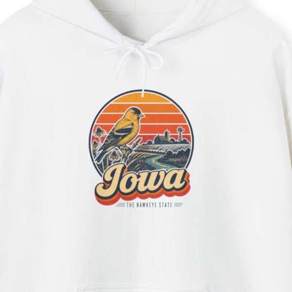 Iowa Eastern Goldfinch Hoodie