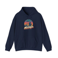 Michigan Mitten State Shape Hoodie