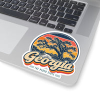 Georgia Savannah Oaks And Spanish Moss Sticker