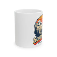 South Dakota Retro Sunset Mug