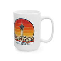 Las Vegas Retro Sunset Mug