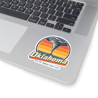 Oklahoma Tornado On The Plains Sticker