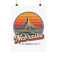 Nebraska Chimney Rock Poster