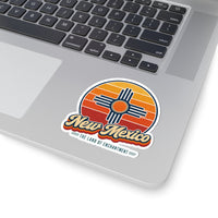 New Mexico Zia Sun Symbol Sticker