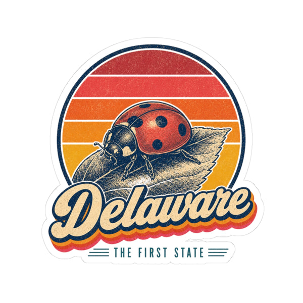 Delaware Ladybug Sticker