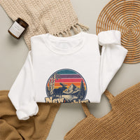 New Hampshire Retro Sunset Sweatshirt