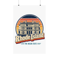 Rhode Island Newport Mansion Poster