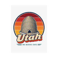 Utah Beehive Poster