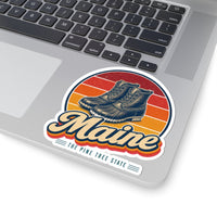 Maine Duck Boots Sticker
