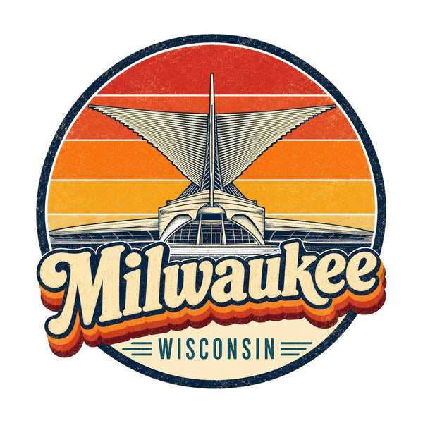 Milwaukee Retro Sunset Tee