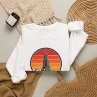 Chicago Retro Sunset Sweatshirt
