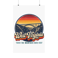 West Virginia New River Gorge Bridge Poster