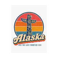 Alaska Totem Pole Poster