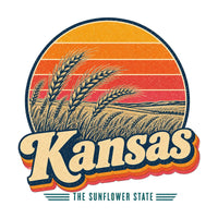 Kansas Wheat Fields Tee