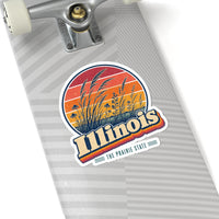 Illinois Tall Prairie Grass Sticker