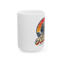 Alaska Grizzly Bear Catching Salmon Mug